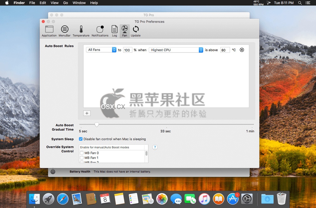 TG Pro For Mac v2.4.3 硬件温度实时查看工具