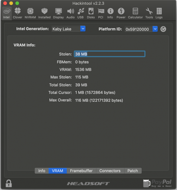 Hackintool v2.8.0 黑苹果万能驱动引导配置工具-图片1