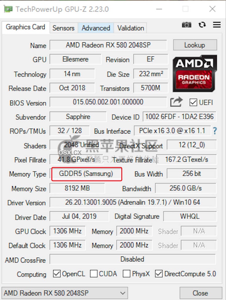 黑苹果教程之RX580 2048sp刷vbios降为RX570-图片1