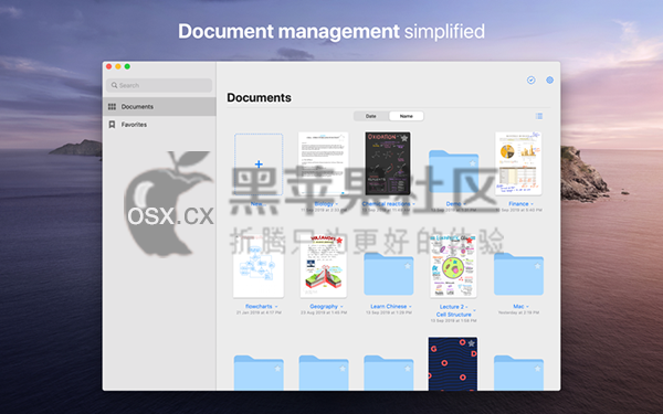 GoodNotes For Mac v5.8.13 非常好用的智能手写笔记软件-图片1