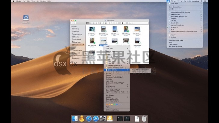 Mountain Duck For Mac v4.17.4 服务器远程磁盘映射工具-图片1
