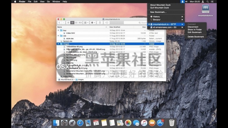 Mountain Duck For Mac v4.17.4 服务器远程磁盘映射工具-图片1