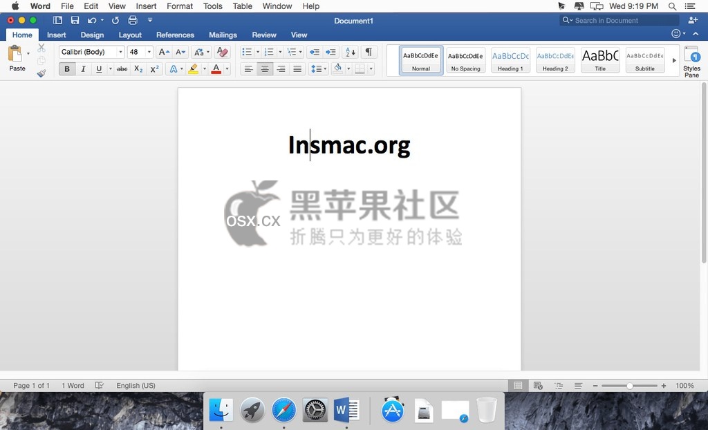 Office for Mac 2019 v16.49 支持黑暗模式 强大的公办软件套件