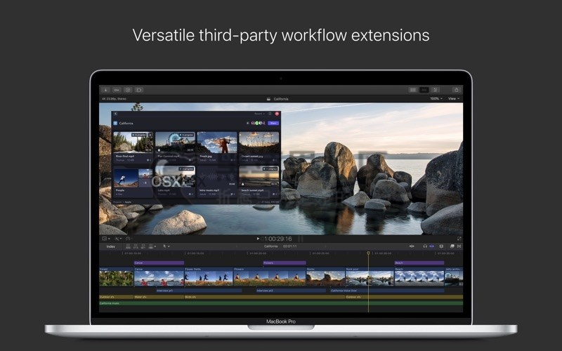 Final Cut Pro For Mac v10.5.2 macOS强大的视频后期剪辑工具-图片1