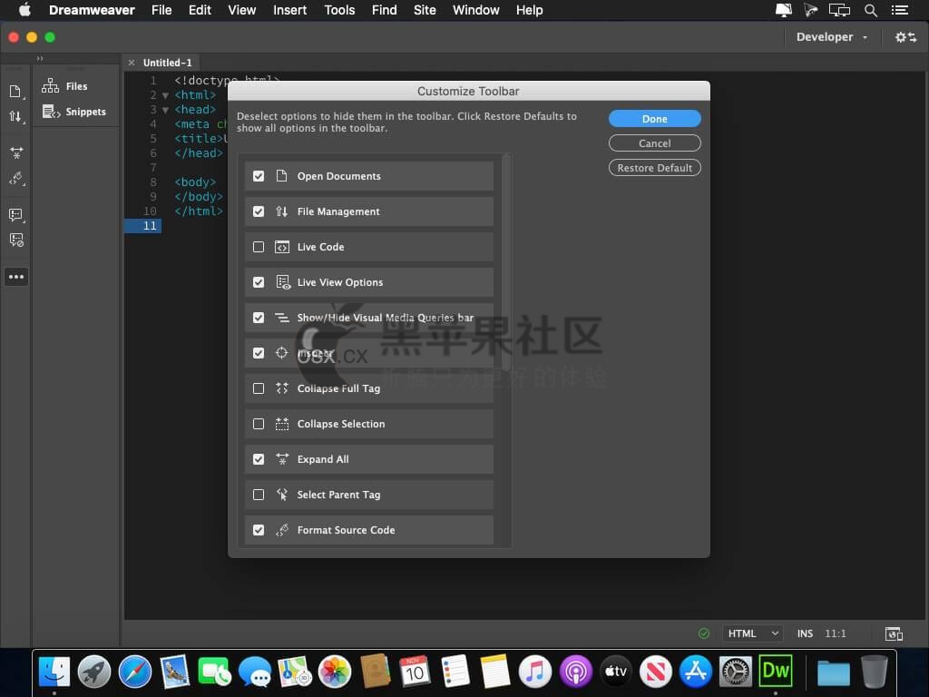 Adobe Dreamweaver CC v21.6.0 专业的网页开发工具