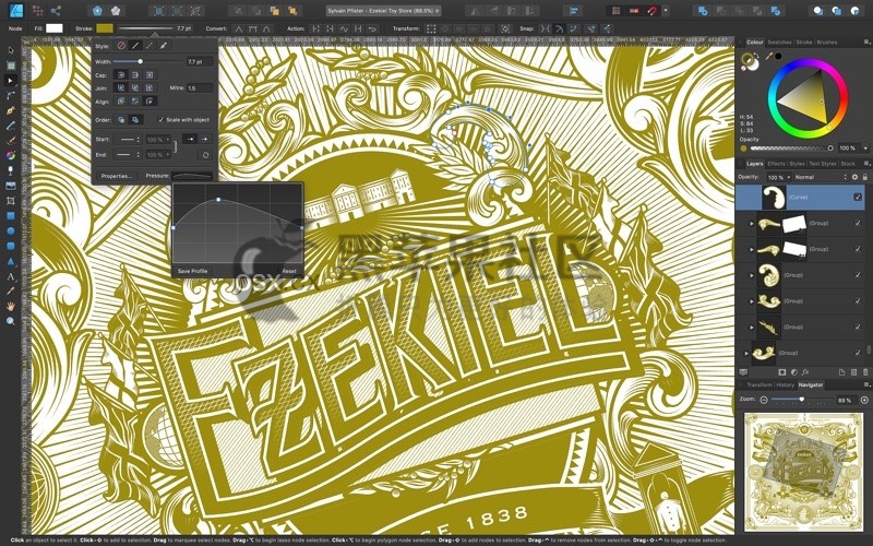 Affinity Designer For Mac v1.9.0 专业的图形设计软件-图片1