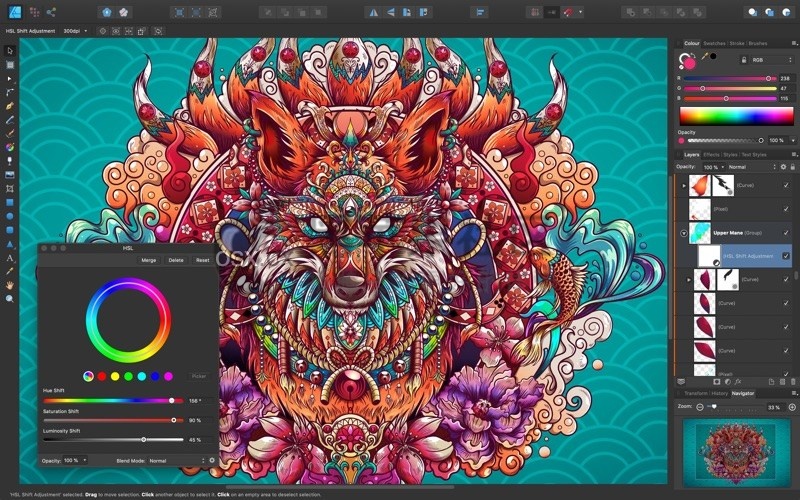 Affinity Designer For Mac v1.9.0 专业的图形设计软件-图片1
