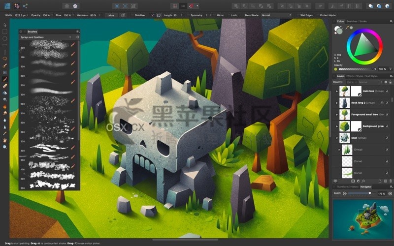 Affinity Designer For Mac v1.9.0 专业的图形设计软件-图片1
