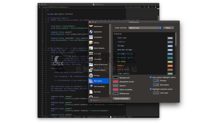 BBEdit For Mac v13.5.6 专业的的文本和HTML编辑器-图片1