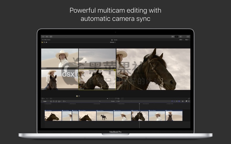 Final Cut Pro For Mac v10.6.4 macOS强大的视频后期剪辑工具-图片1