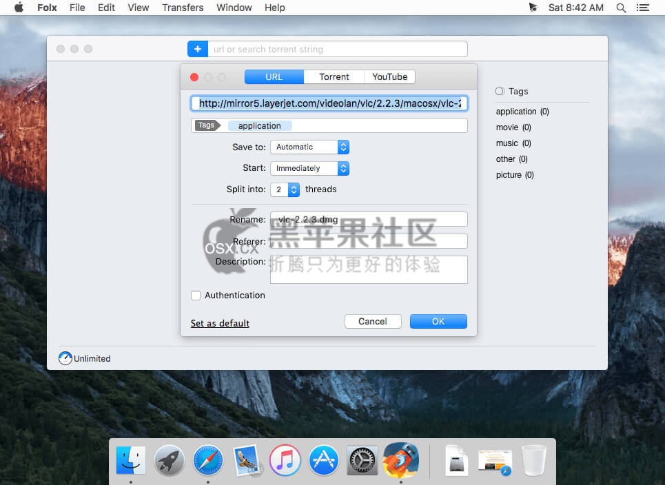 Folx GO For mac v5.25 专业的BT下载工具-图片1