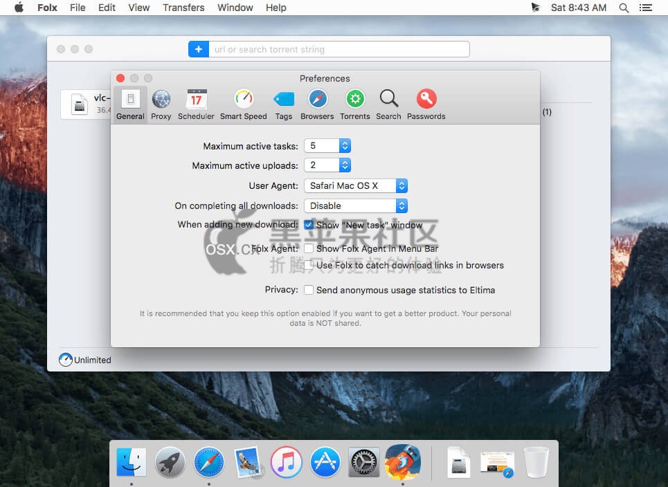 Folx GO For mac v5.25 专业的BT下载工具-图片1