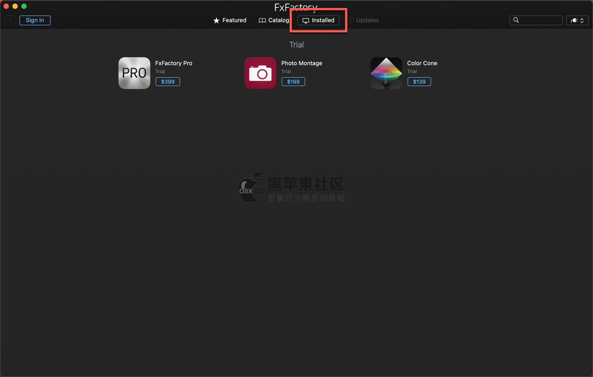 FxFactory Pro For Mac v7.2.5 Mac视觉特效插件包