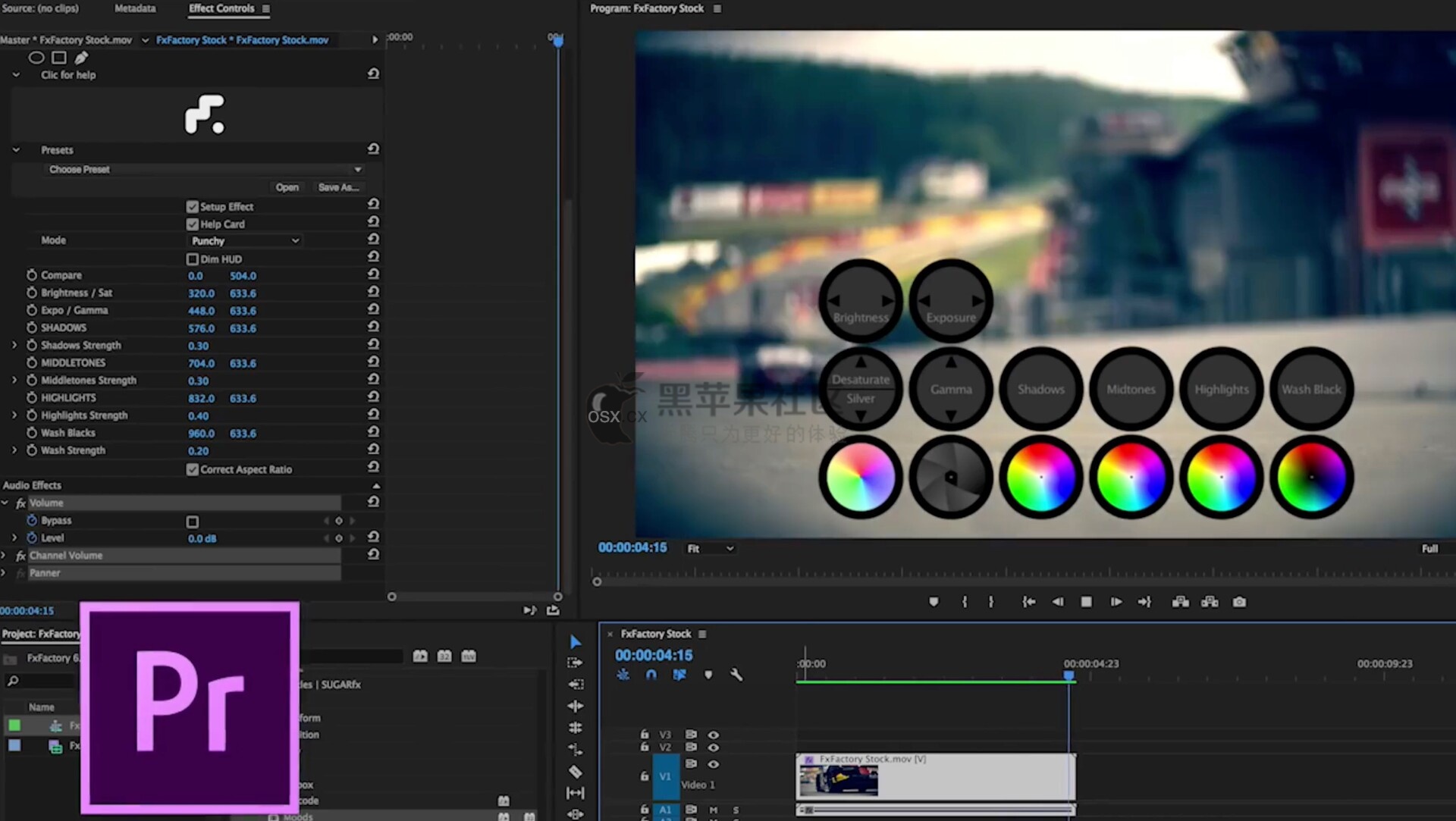 FxFactory Pro For Mac v7.2.5 Mac视觉特效插件包
