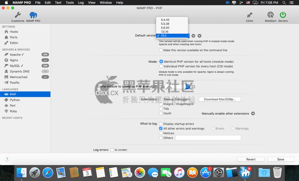 MAMP Pro for Mac V6.9 强大的本地服务器软件-图片1