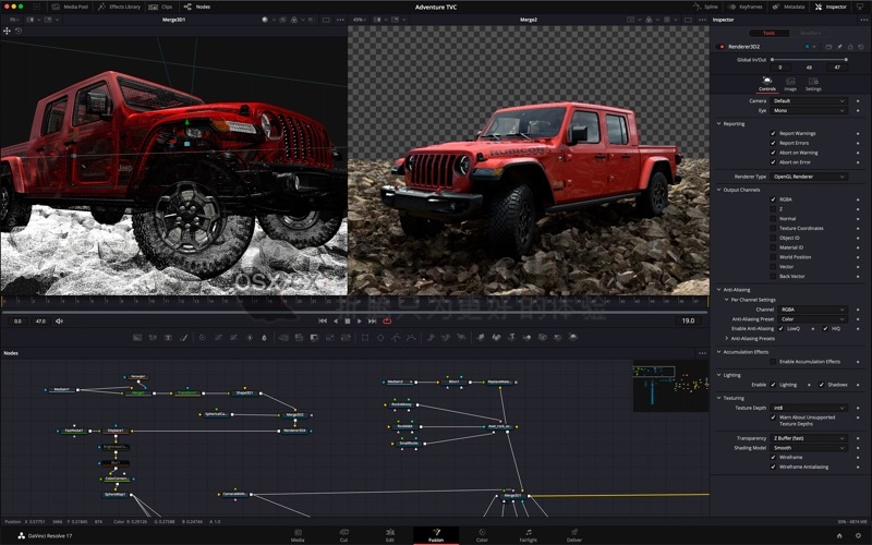 DaVinci Resolve Studio For Mac v17.4.6 达芬奇世界顶级调色软件-图片1