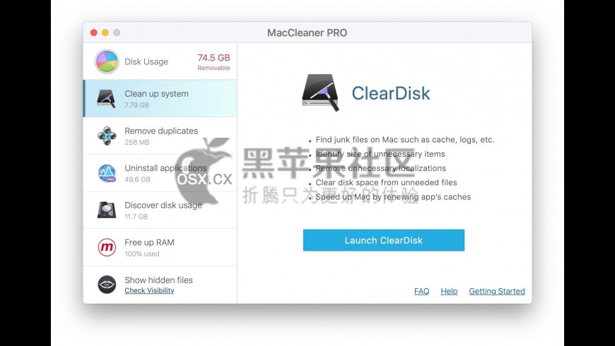 MacCleaner Pro 2 For Mac v2.9.2 macOS系统优化清理套件-图片1