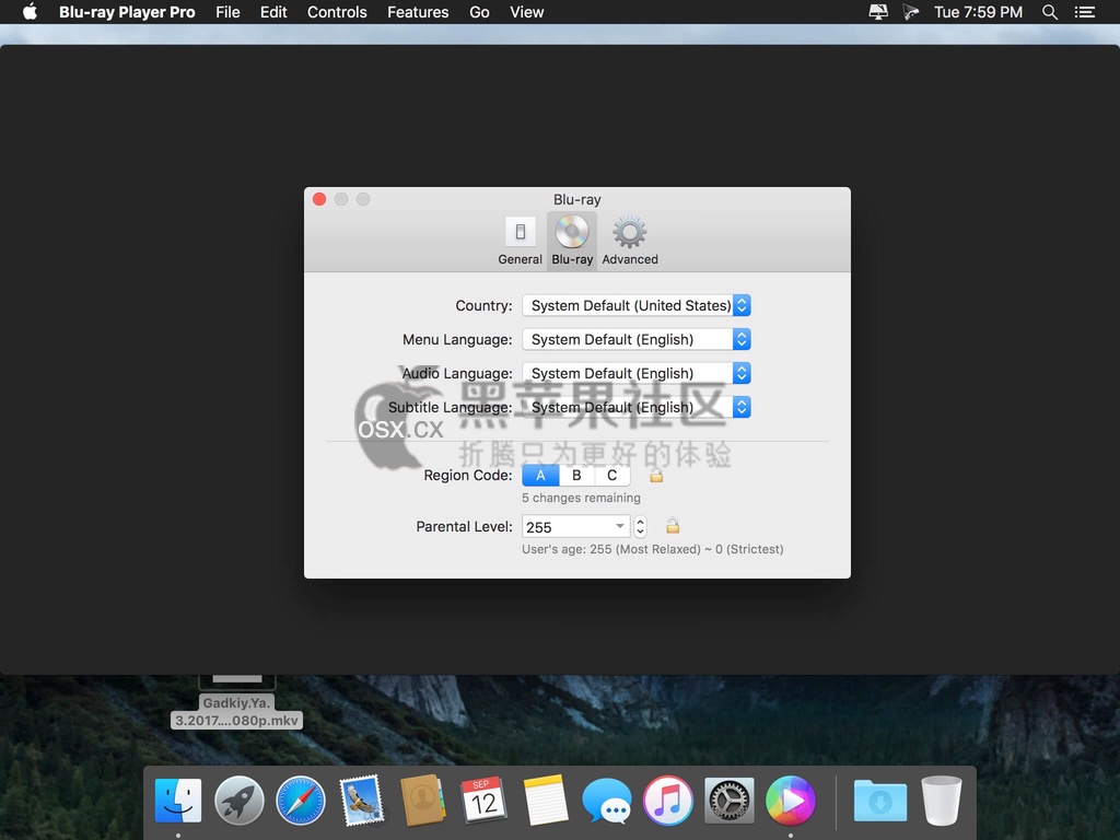 4K蓝光万能视频播放器 Blu-ray Player Pro For Mac v3.3.23-图片1