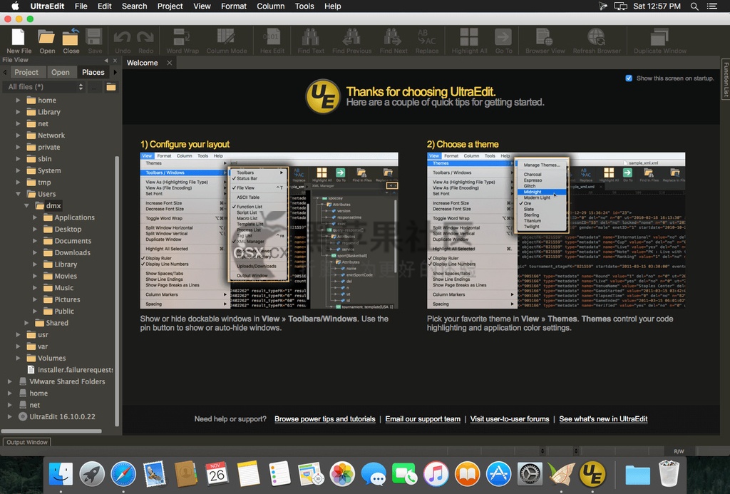 UltraEdit For Mac v21.00.0.36 功能强大的文本编辑器-图片1
