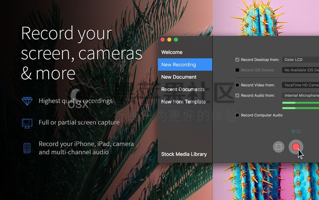 ScreenFlow For Mac v10.0.8 专业的视频录制编辑录屏软件-图片1