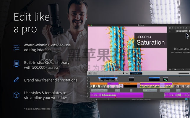 ScreenFlow For Mac v10.0.8 专业的视频录制编辑录屏软件-图片2
