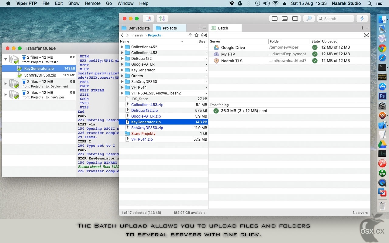Viper FTP For Mac v7.2.1 专业的FTP文件传输工具-图片1