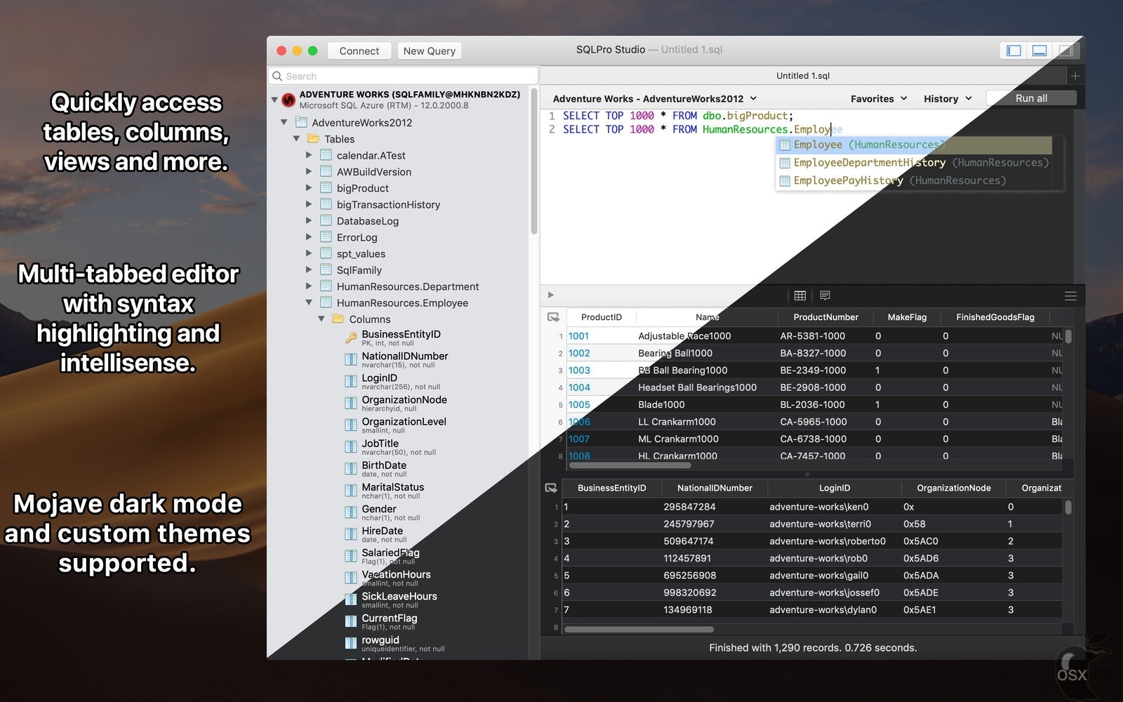 SQLPro Studio For Mac v2022.65 强大的数据库管理工具-图片1