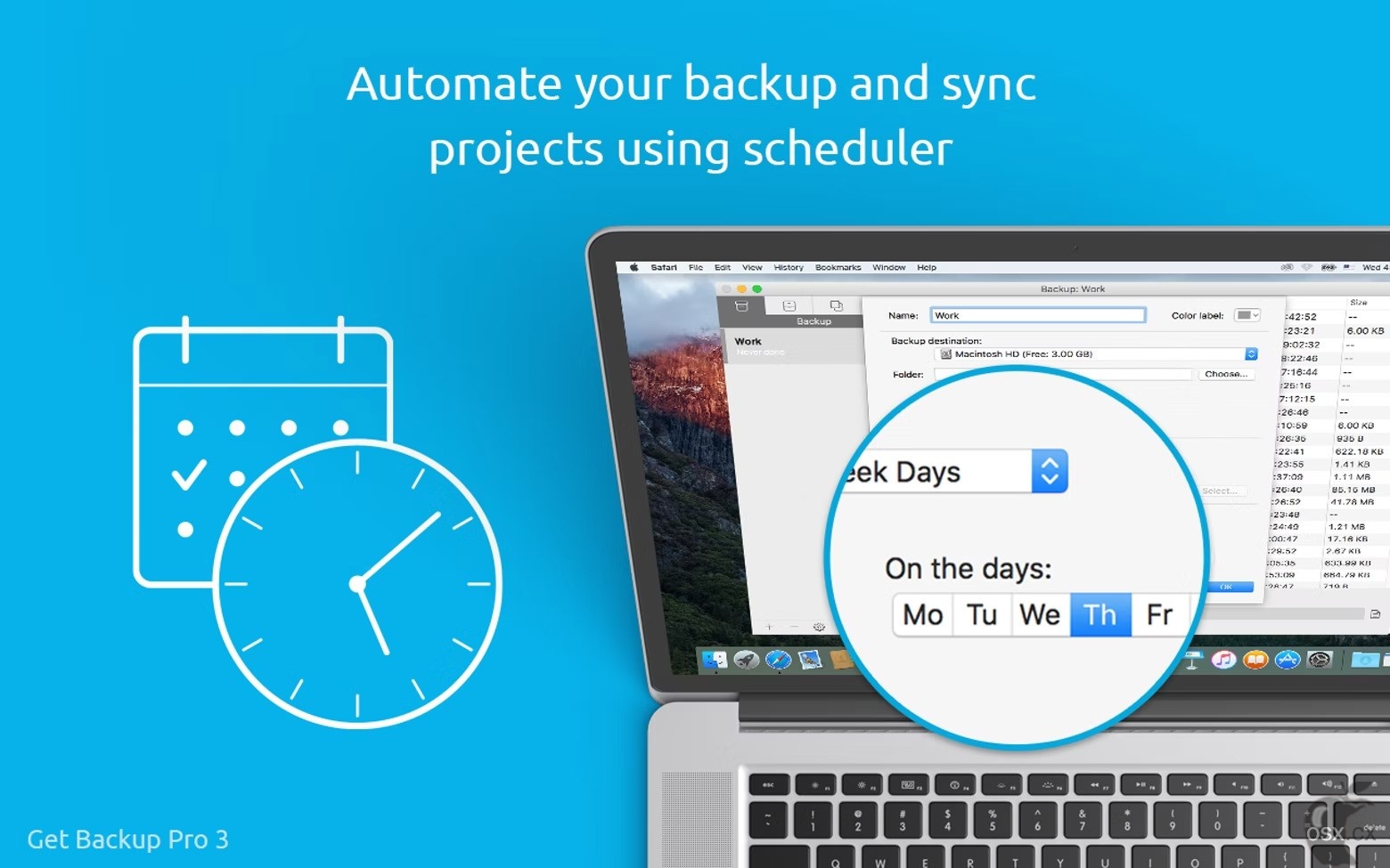 Get Backup Pro For Mac v3.7.1 高级数据备份工具-图片1