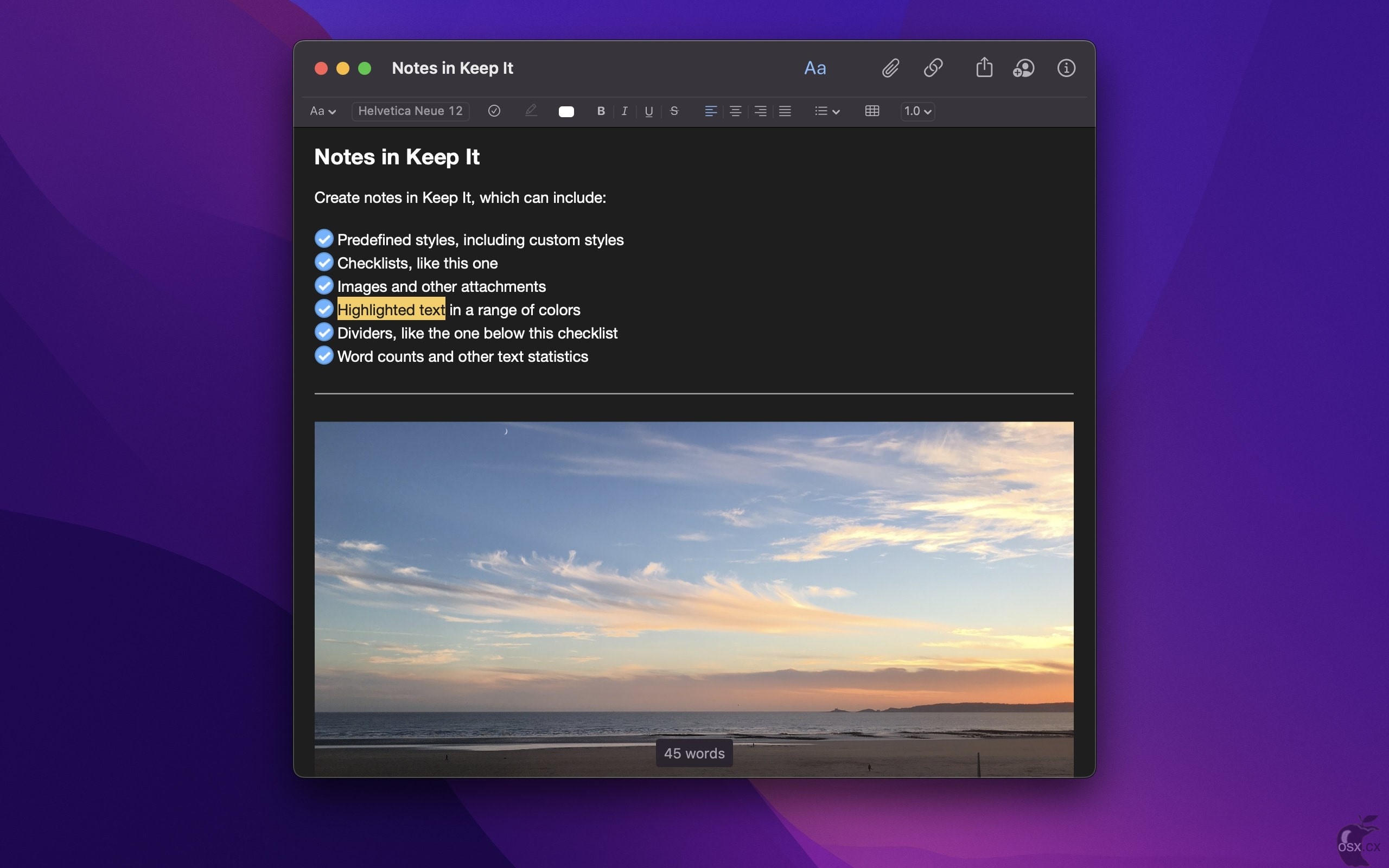 Keep It For Mac v2.1.1 优秀的写作笔记软件-图片1