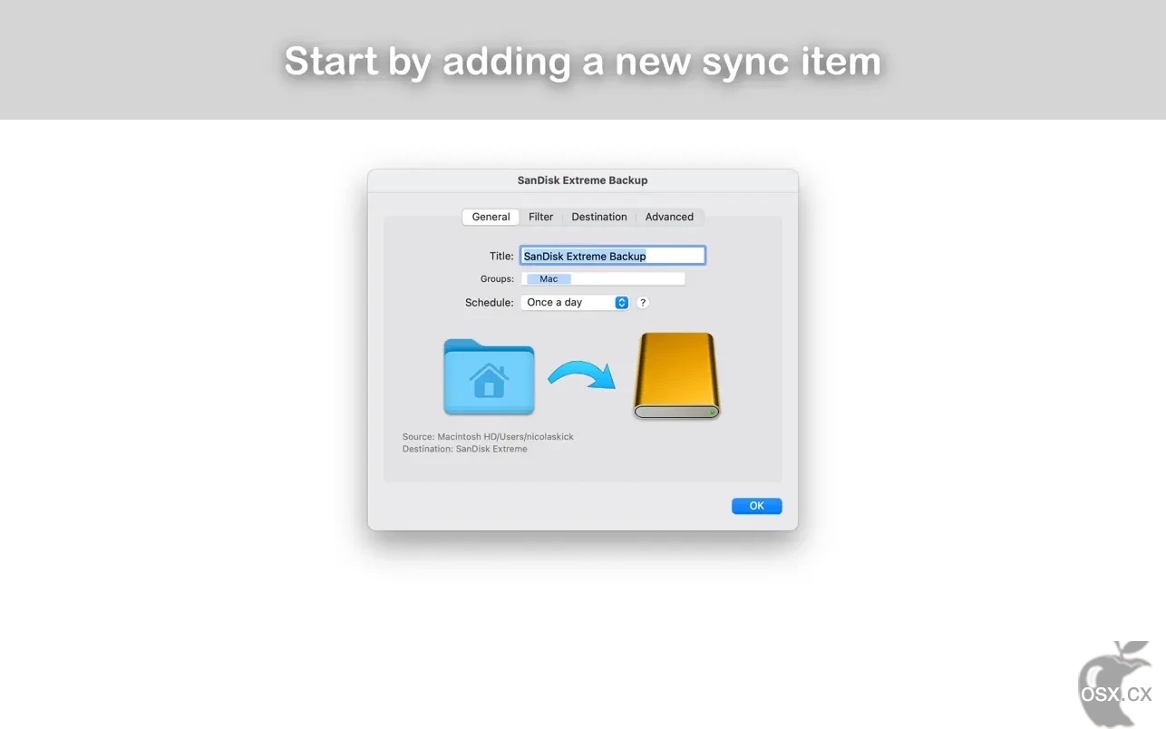 SyncTime For Mac v4.2.0 非常好用的文件同步软件-图片1