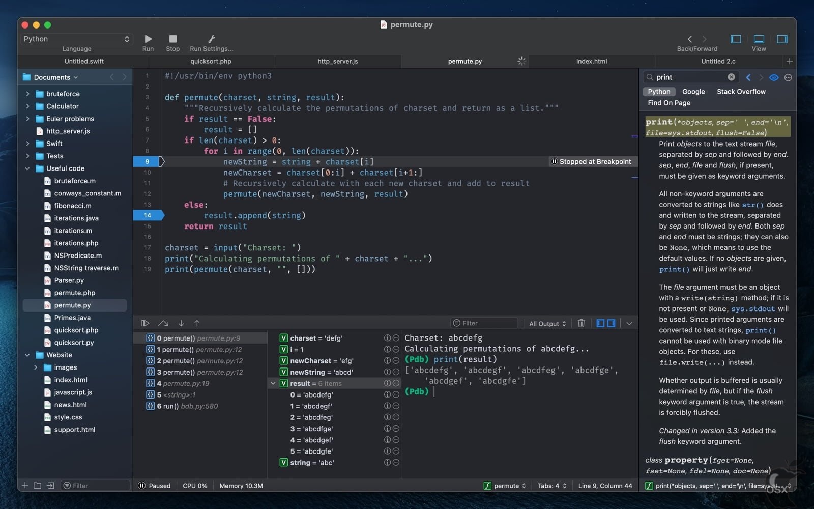 CodeRunner For Mac v4.4.1 专业的开发工具神器-图片1