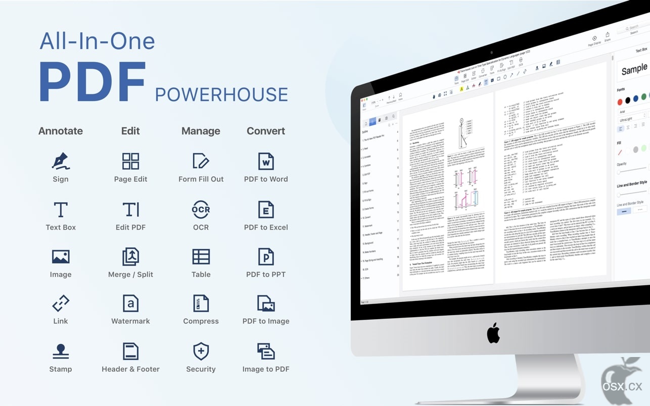 PDF Reader Pro For Mac v3.0.0 功能强大的PDF阅读器
