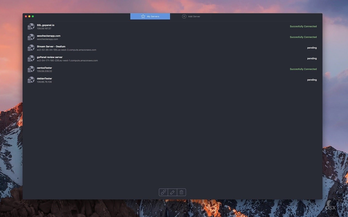 goPanel 2 For Mac v2.9.5 非常好用的Web服务器管理工具-图片1