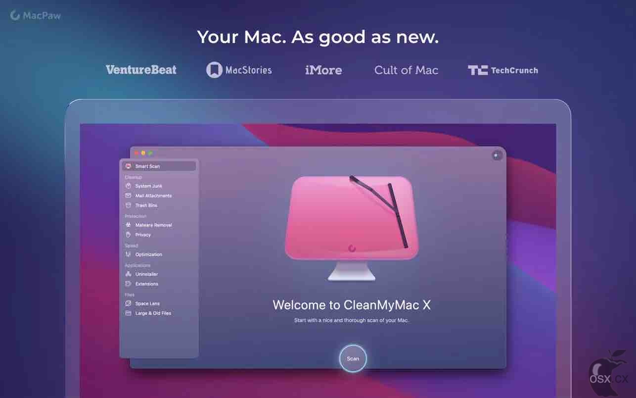 CleanMyMac X For Mac v4.12.3 macOS最好用的清理软件-图片1