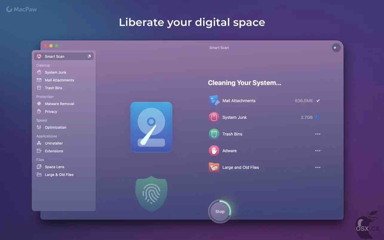 CleanMyMac X For Mac v4.12.3 macOS最好用的清理软件-图片1