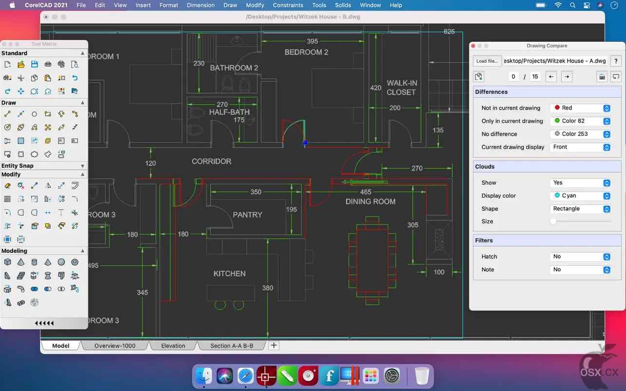 CorelCAD 2023 For Mac v2022.3.1 强大的2D 3D设计软件-图片1