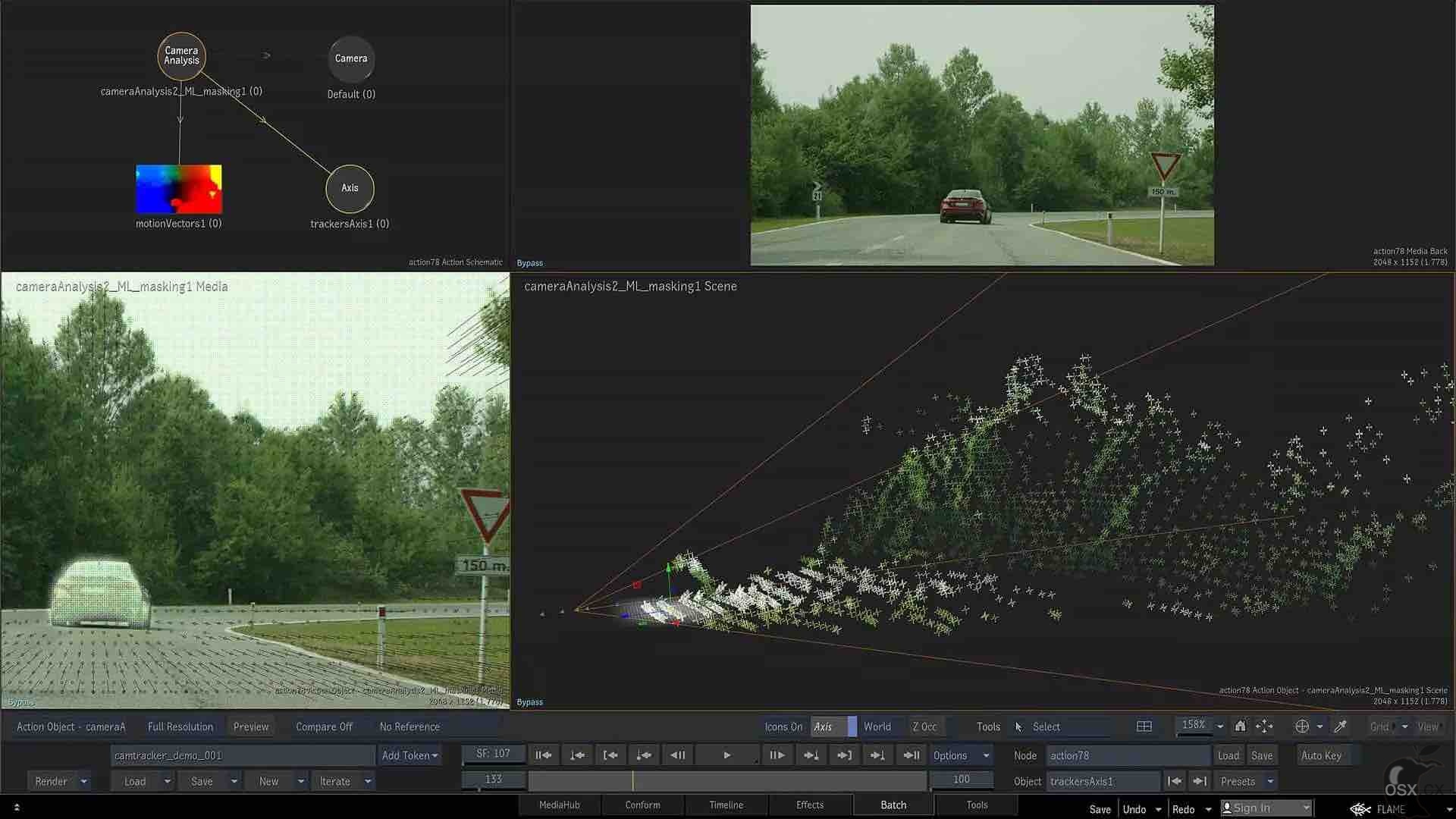 Autodesk Flame For Mac v2027 专业的视觉特效后期制作软件