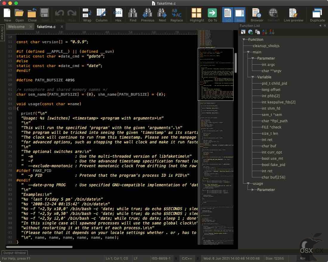 全能文本编辑器 UltraEdit Mac v23.0.0.25 激活版-图片1