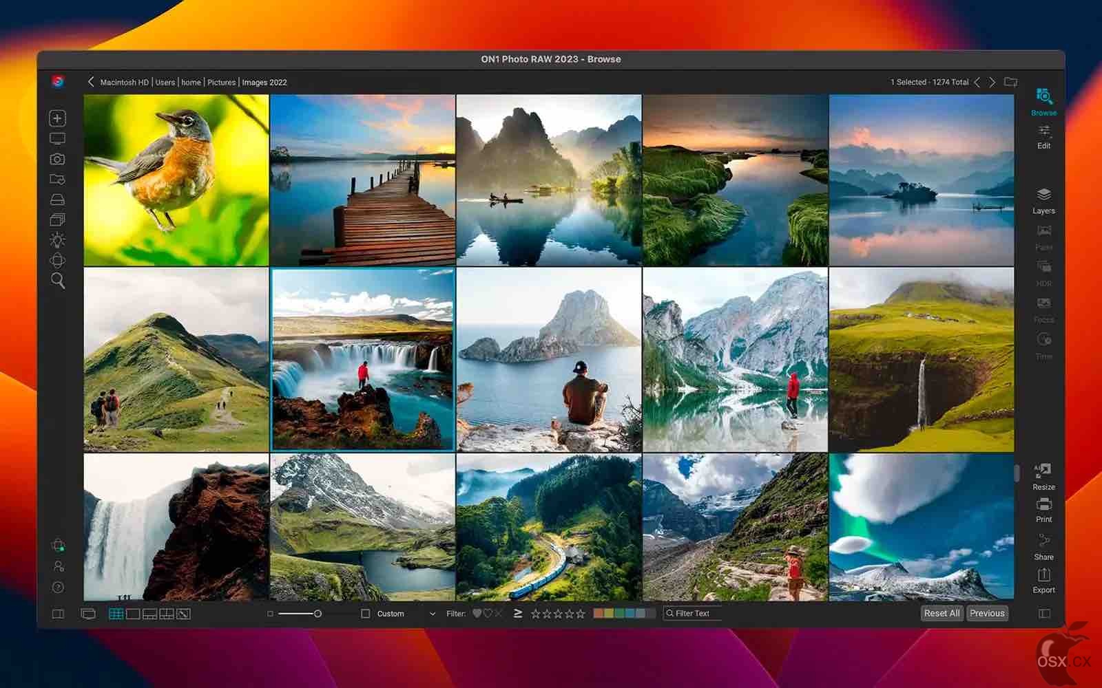 ON1 Photo RAW 2023 For Mac v7.1.0.13508 专业的摄影后期照片编辑软件-图片1