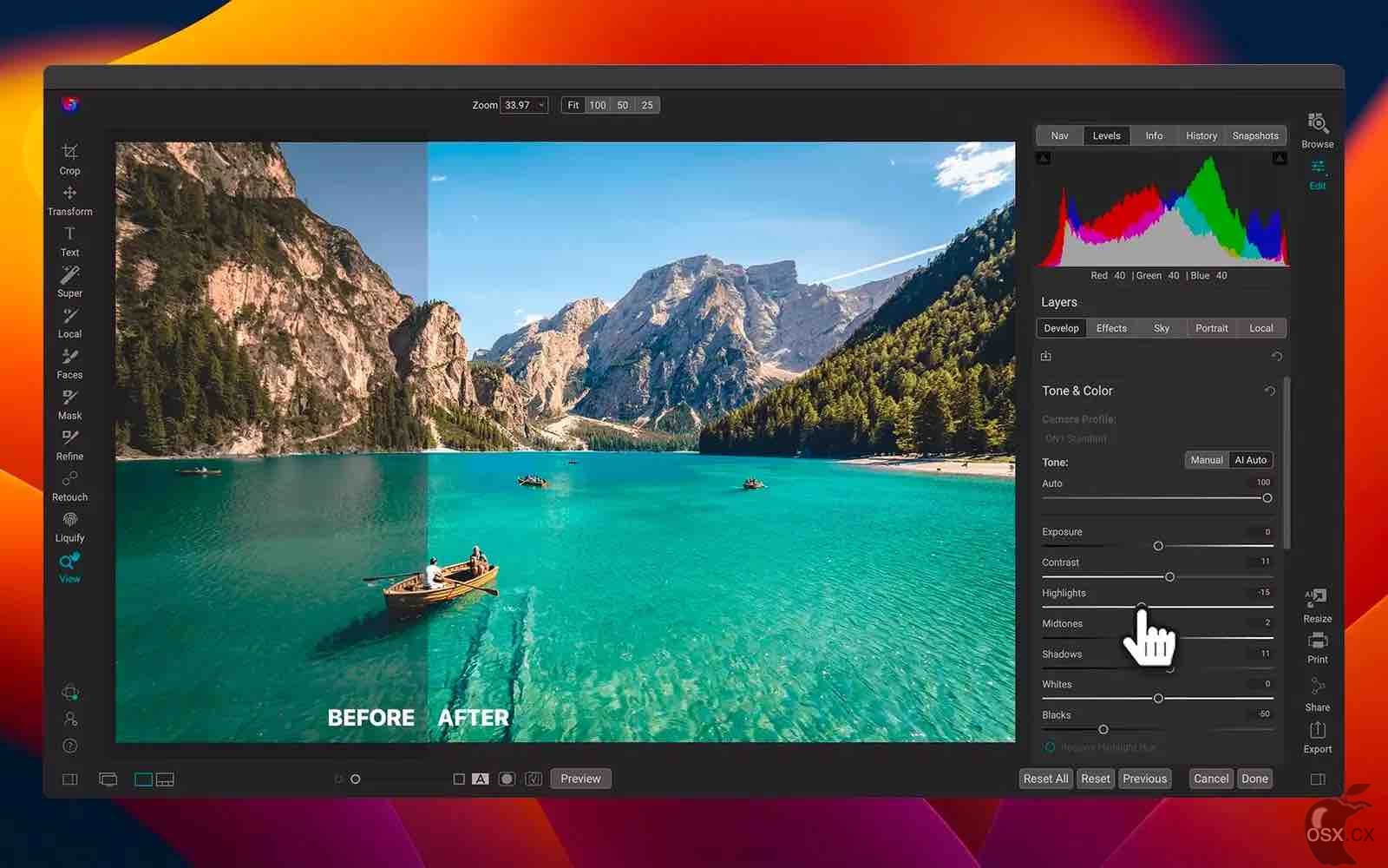 ON1 Photo RAW 2023 For Mac v7.1.0.13508 专业的摄影后期照片编辑软件-图片1