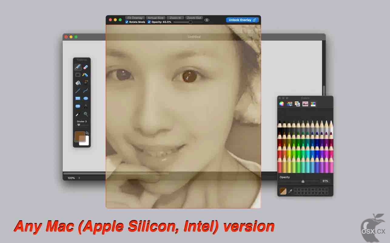 Overlay For Mac v4.32 图像和文档透明显示工具-图片1
