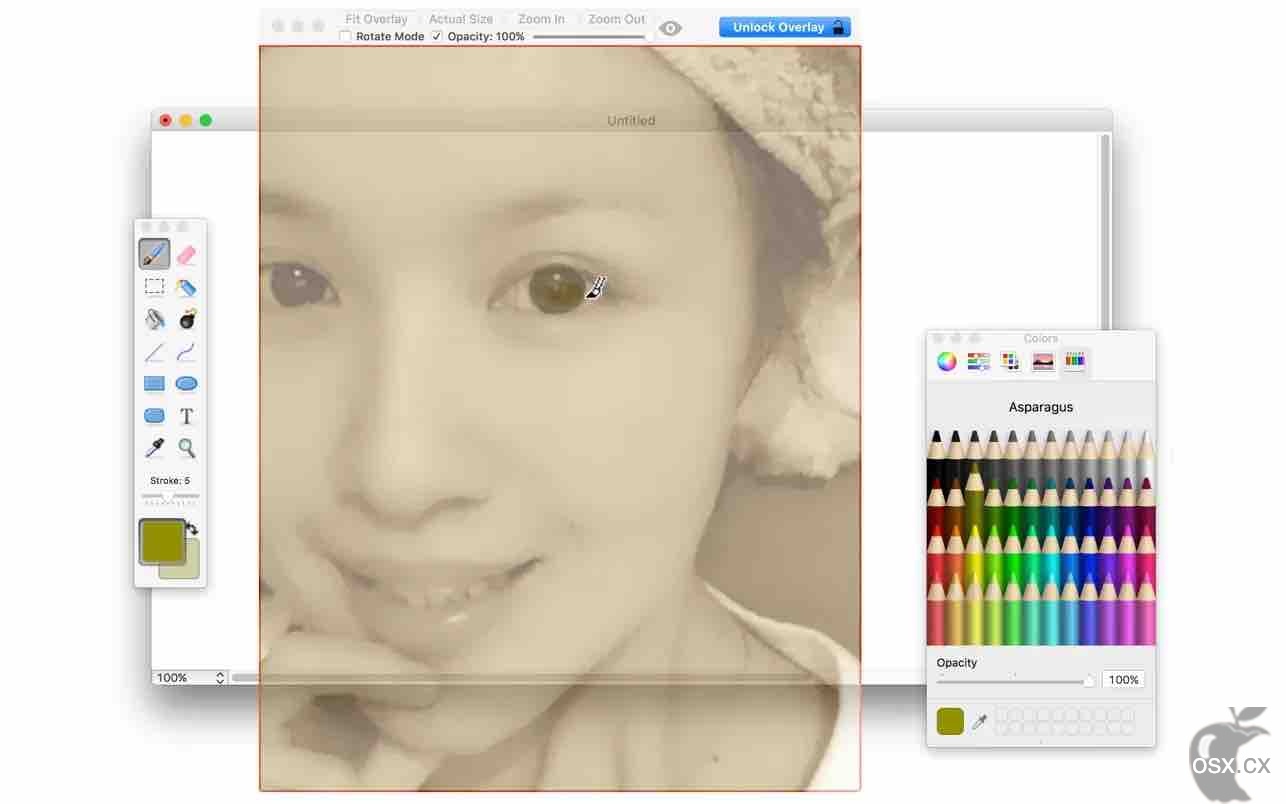 Overlay For Mac v4.32 图像和文档透明显示工具-图片1