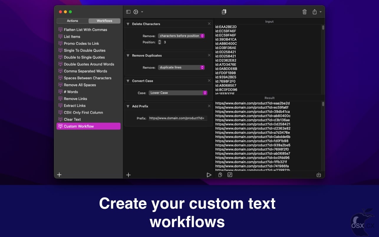 Text Workflow For Mac v2.6.0 专业的文本转换软件-图片1
