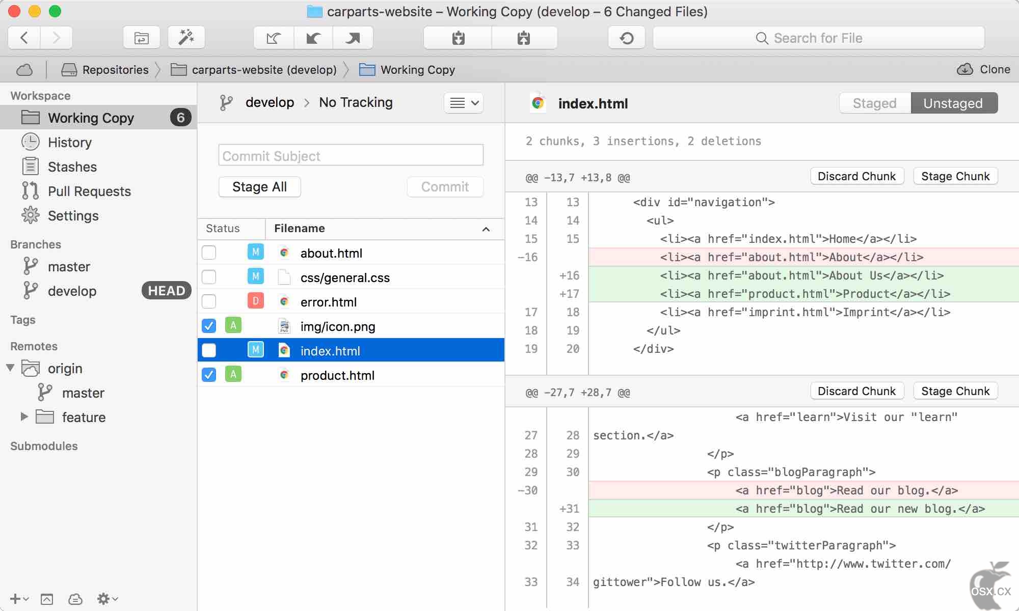Tower PRO For Mac v9.2 强大的Git客户端-图片1