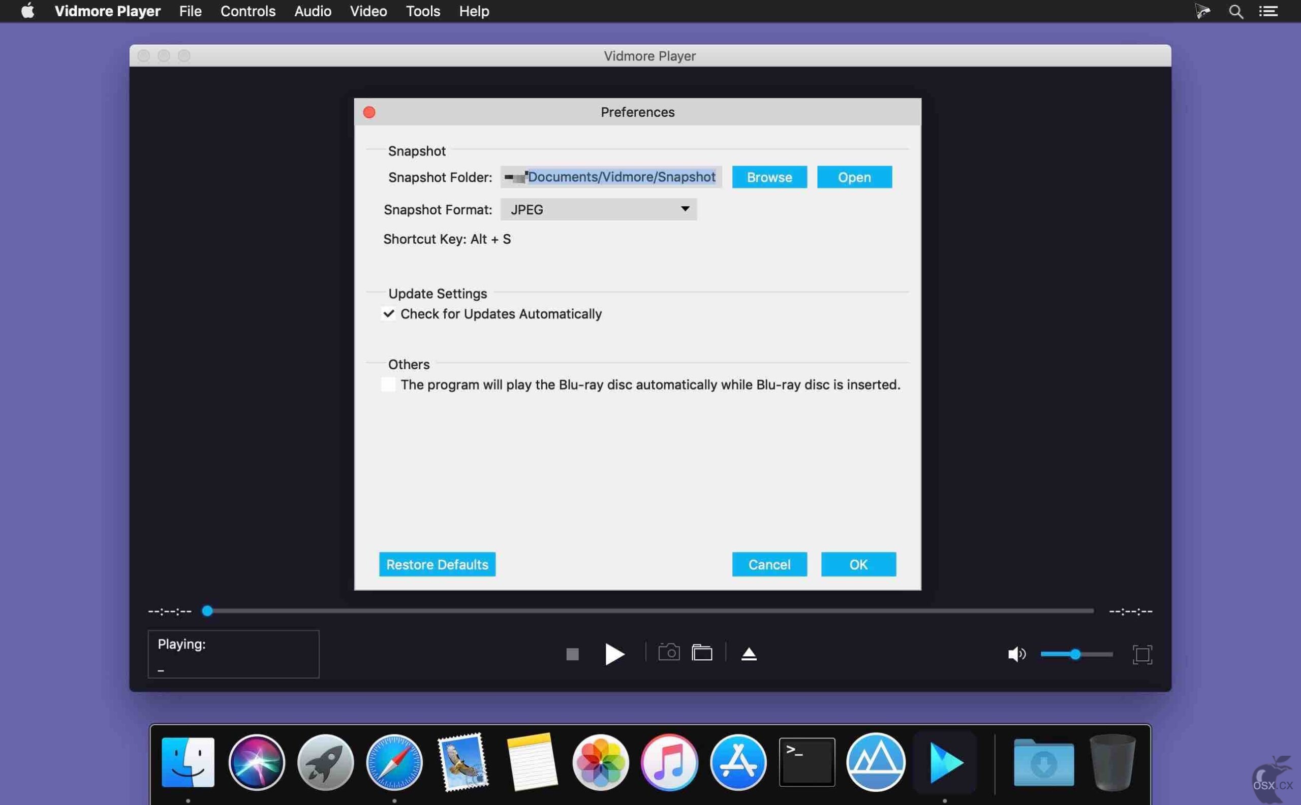 Vidmore Player For Mac v1.0.68 多功能视频播放器