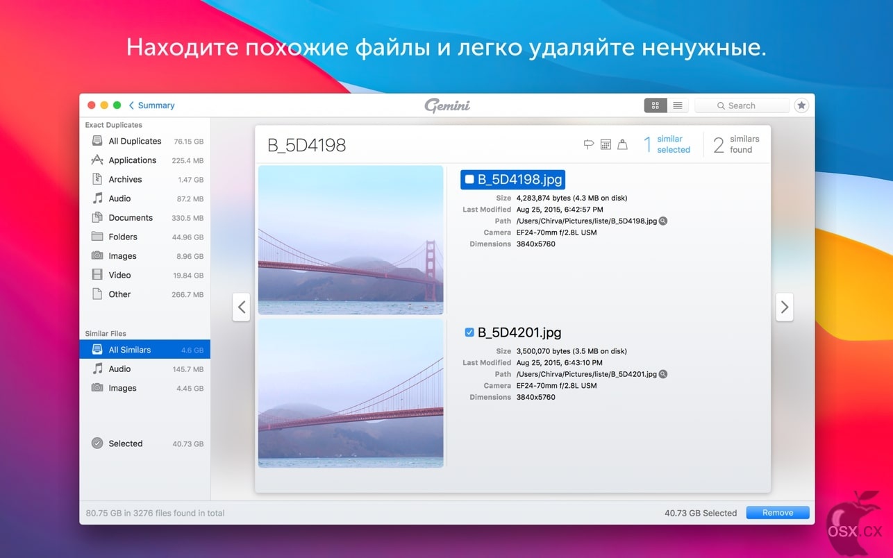 Gemini 2 For Mac v2.9.8 硬盘清理文件整理工具-图片1