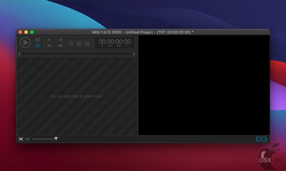 Mitti For Mac v2.8.13 专业的视频编辑回放软件