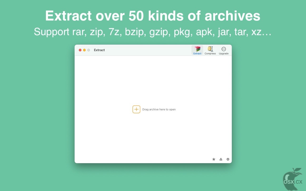 RAR Extractor-unzip For Mac v10.7.0 方便易用的解压缩软件-图片1
