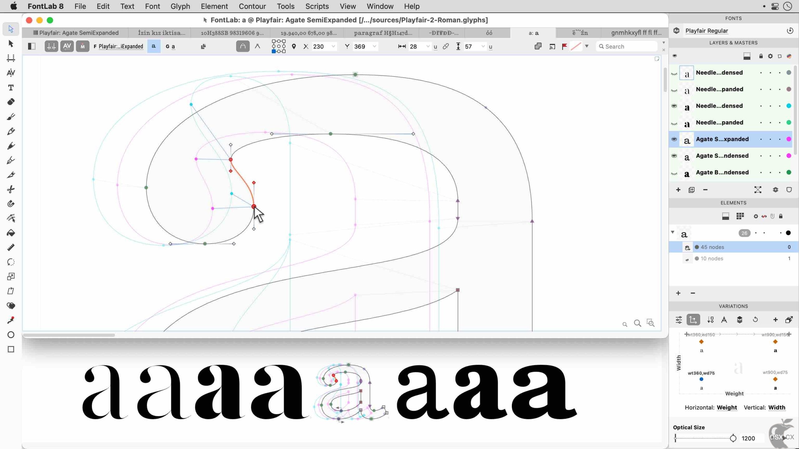 FontLab 8 For Mac v8.4.3.8984 专业的字体设计软件-图片1