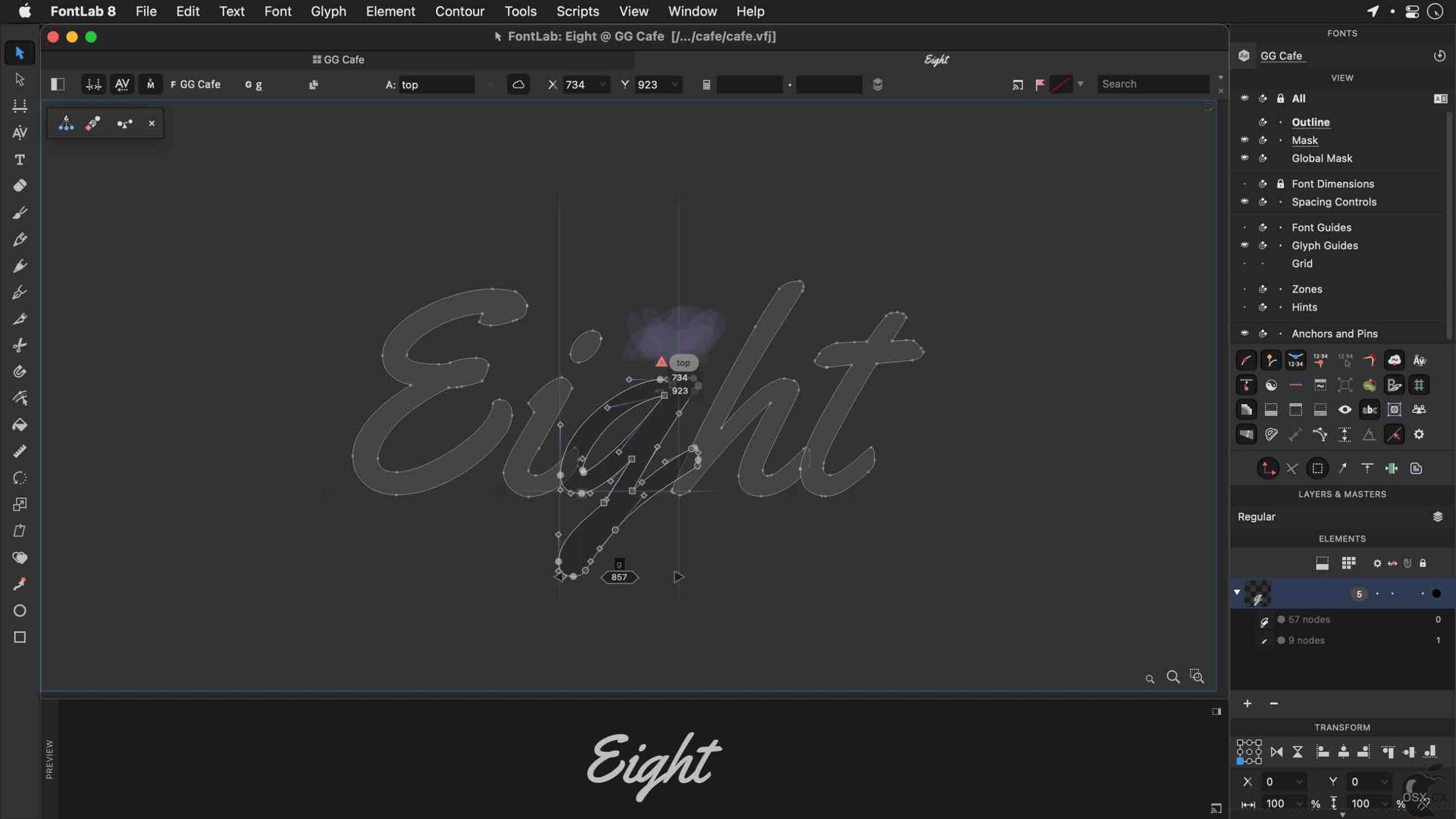 FontLab 8 For Mac v8.4.3.8984 专业的字体设计软件-图片1